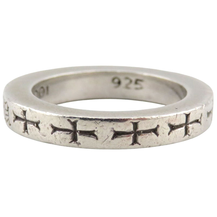 CHROME HEARTS 
CH SPACER Cross Silver 
Spacer Ring FUCK YOU