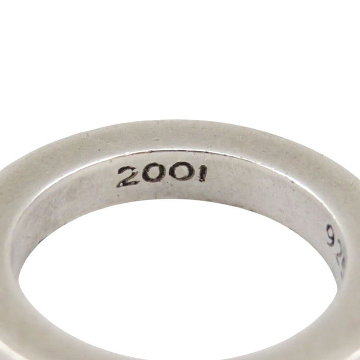 CHROME HEARTS 
CH SPACER Cross Silver 
Spacer Ring FUCK YOU