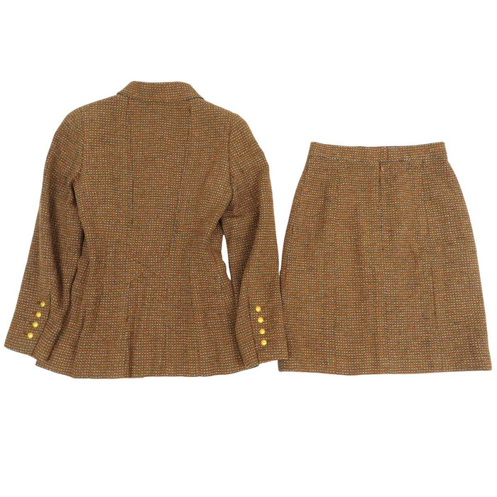 CHANEL 
COCO CC ココボタン 96A ゴールドカラー金具 
ココマーク ヴィンテージ セットアップ