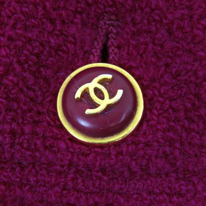 CHANEL 
COCO CC Coco Button 95P 
Coco Mark Vintage Jacket