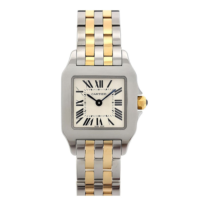 CARTIER 
Montre Santos de Mademoiselle SM 
Avec boîte et garantie