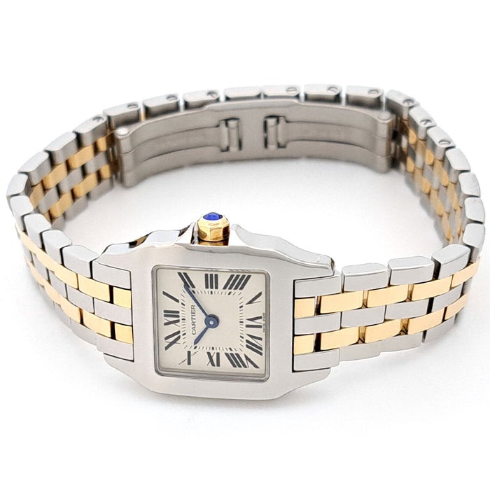 CARTIER 
Montre Santos de Mademoiselle SM 
Avec boîte et garantie