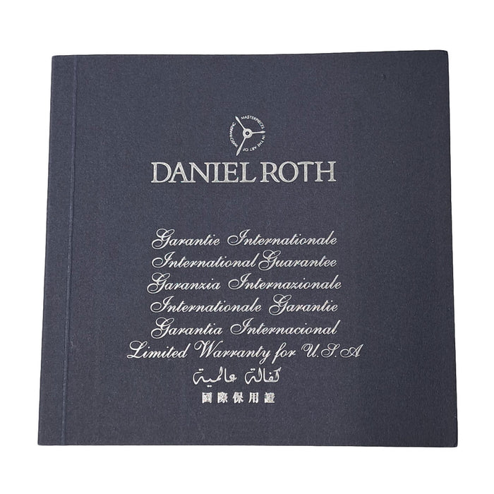 DANIEL ROTH 
Premiere Retrograde 
With Gallery