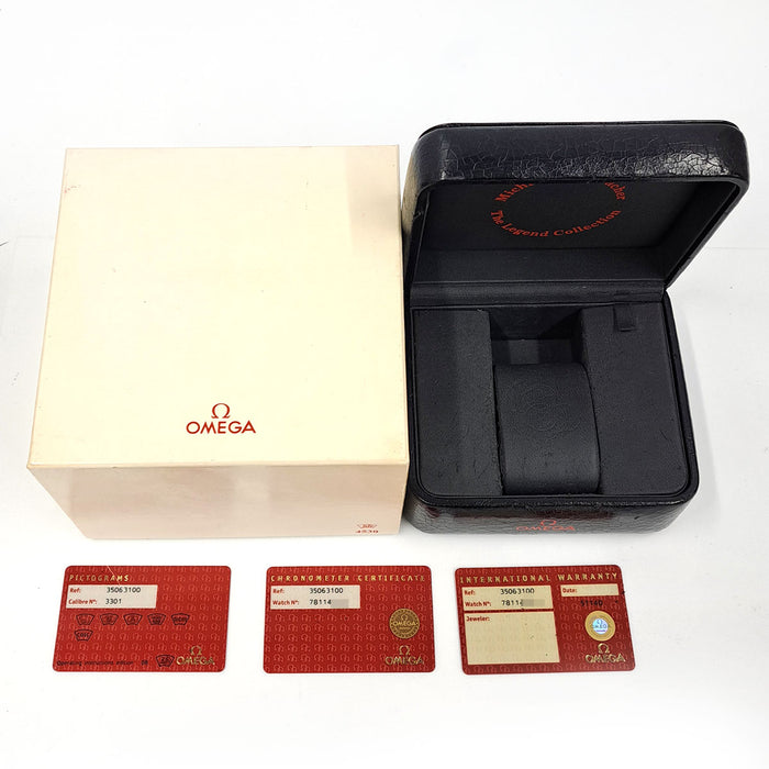 OMEGA 
Speedmaster Schumacher 
box con garanzia