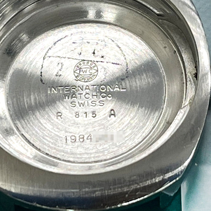 IWC 
老款 IWC 綠色大理石紋