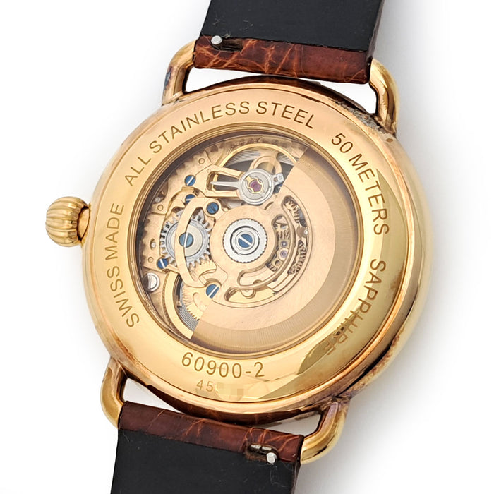 AEROWATCH 
ラウンド スケルトン