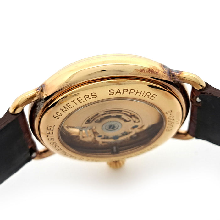 AEROWATCH 
ラウンド スケルトン