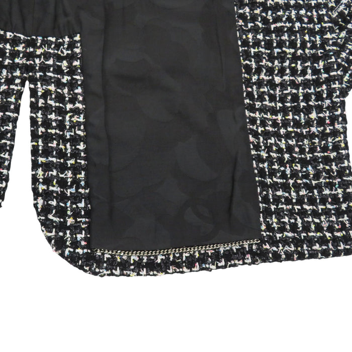 CHANEL 
COCO CC Bouton Logo 
Marque Coco Veste en Tweed