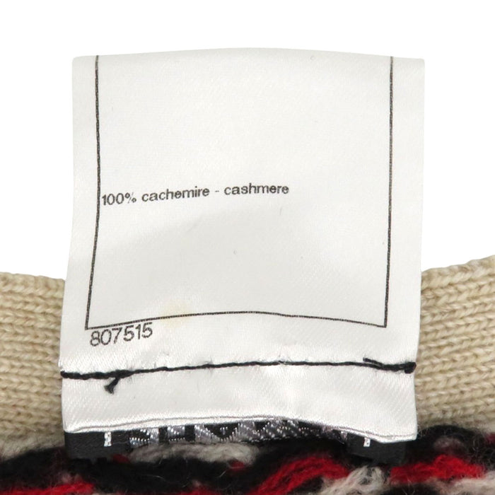 CHANEL 
COCO CC ココボタン Vネック 
ココマーク カシミヤ ニット カーディガン