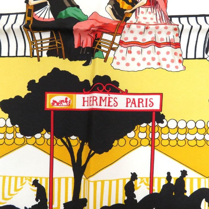 HERMES
Silk Large Square Carriage
Carré 90 FERIA DE SEVILLA Seville Holiday Scarf