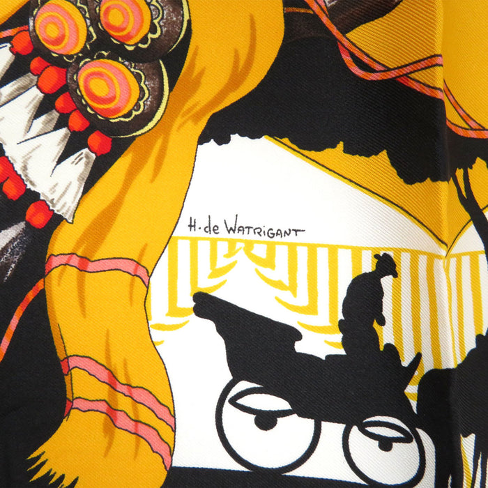 HERMES
Silk Large Square Carriage
Carré 90 FERIA DE SEVILLA Seville Holiday Scarf