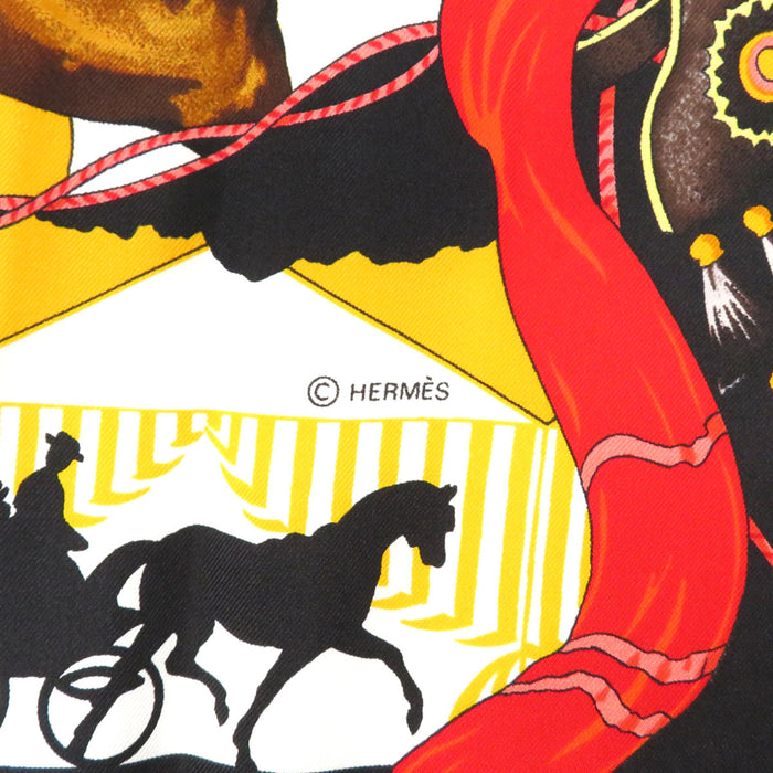 HERMES
Silk Large Square Carriage
Carré 90 FERIA DE SEVILLA Seville Holiday Scarf
