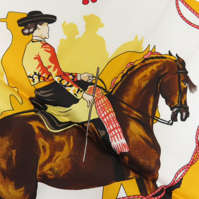 HERMES
Silk Large Square Carriage
Carré 90 FERIA DE SEVILLA Seville Holiday Scarf
