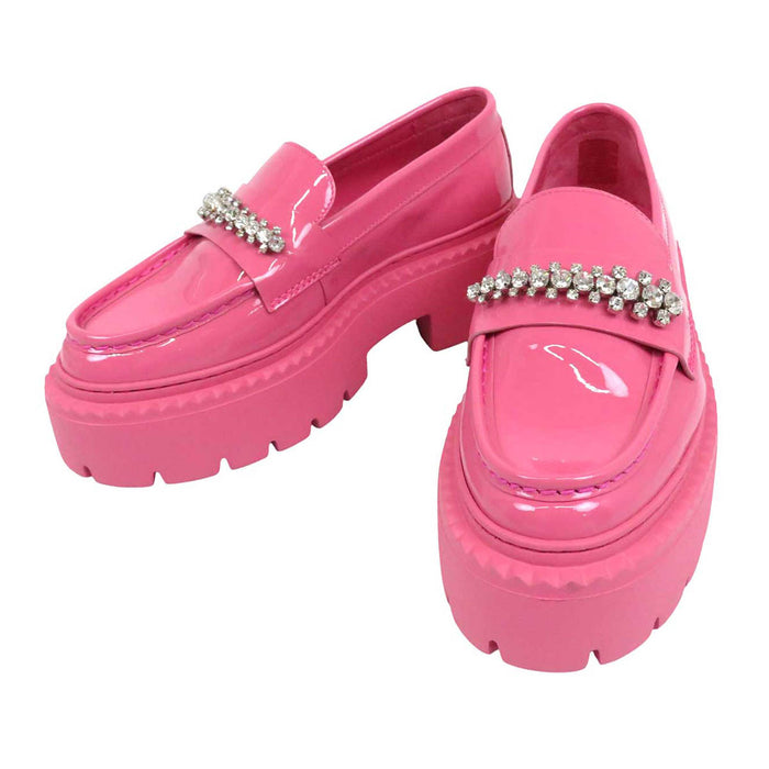 JIMMY CHOO
Patent Bijou Leather Platform
Bryer Loafer