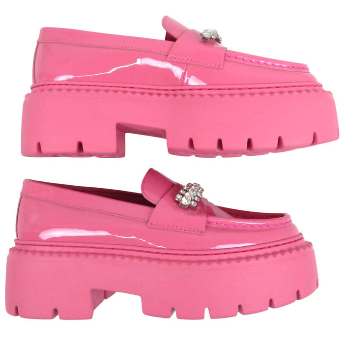 JIMMY CHOO
Patent Bijou Leather Platform
Bryer Loafer