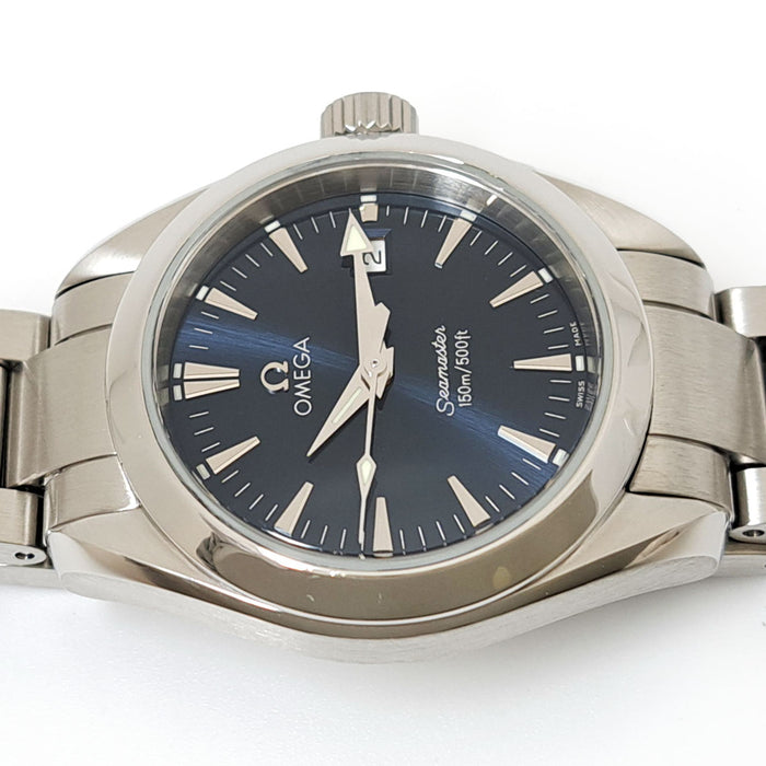 OMEGA Seamaster Aqua Terra with warranty card
