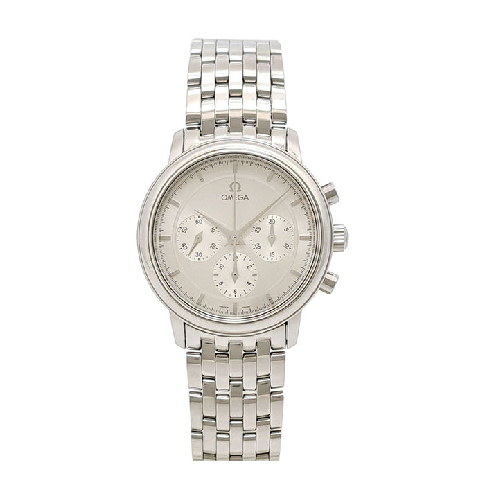 OMEGA De Ville Prestige Chronograph with Box and Warranty Card