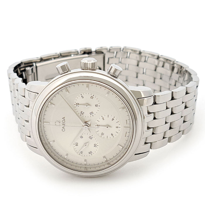 OMEGA De Ville Prestige Chronograph with Box and Warranty Card