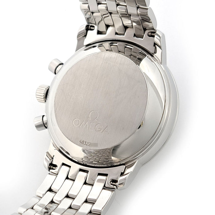 OMEGA De Ville Prestige Chronograph with Box and Warranty Card