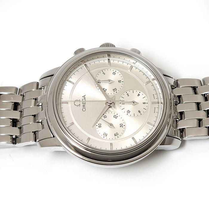 OMEGA De Ville Prestige Chronograph with Box and Warranty Card