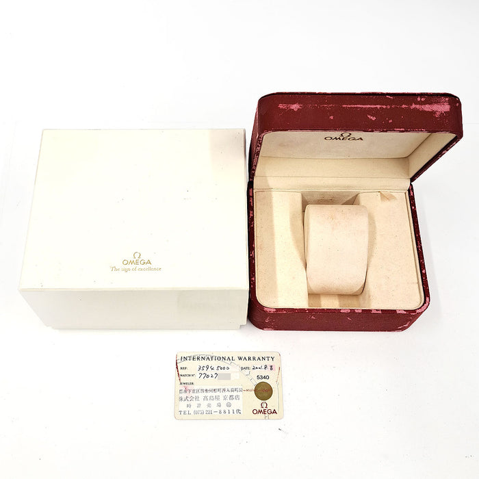 OMEGA 
Speedmaster Broad Arrow 1ST Replica 
With box and warranty card
