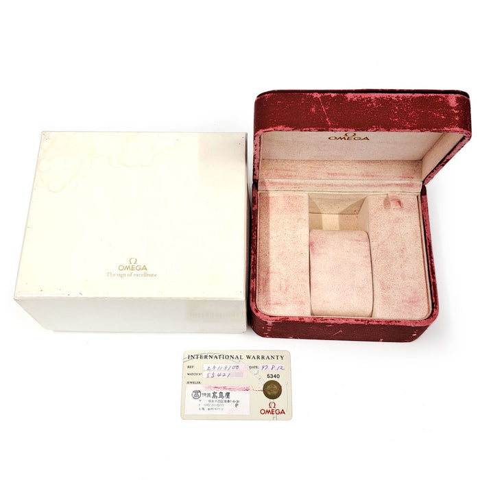 OMEGA Seamaster 120M with box and warranty card