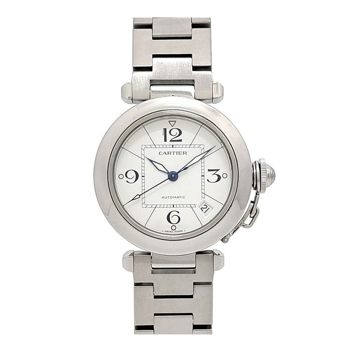 CARTIER 
パシャC ホワイトデイト 
ギャラ付