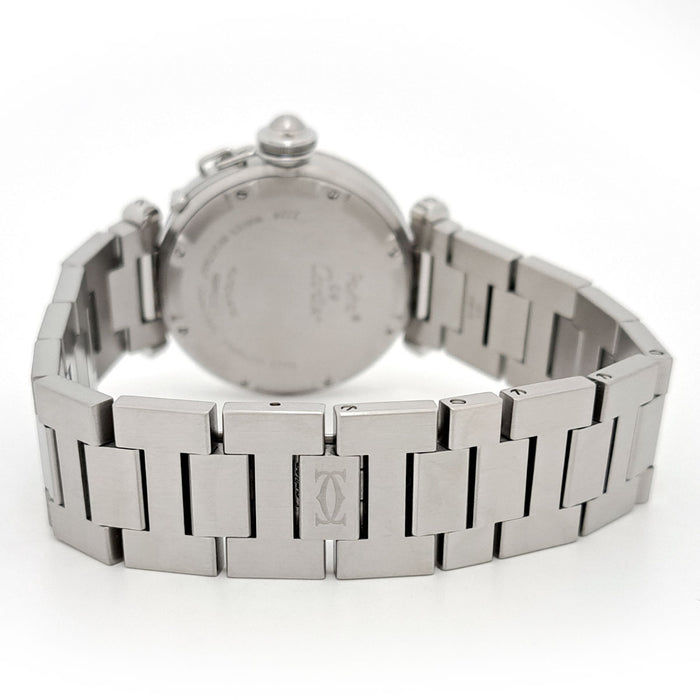 CARTIER 
パシャC ホワイトデイト 
ギャラ付