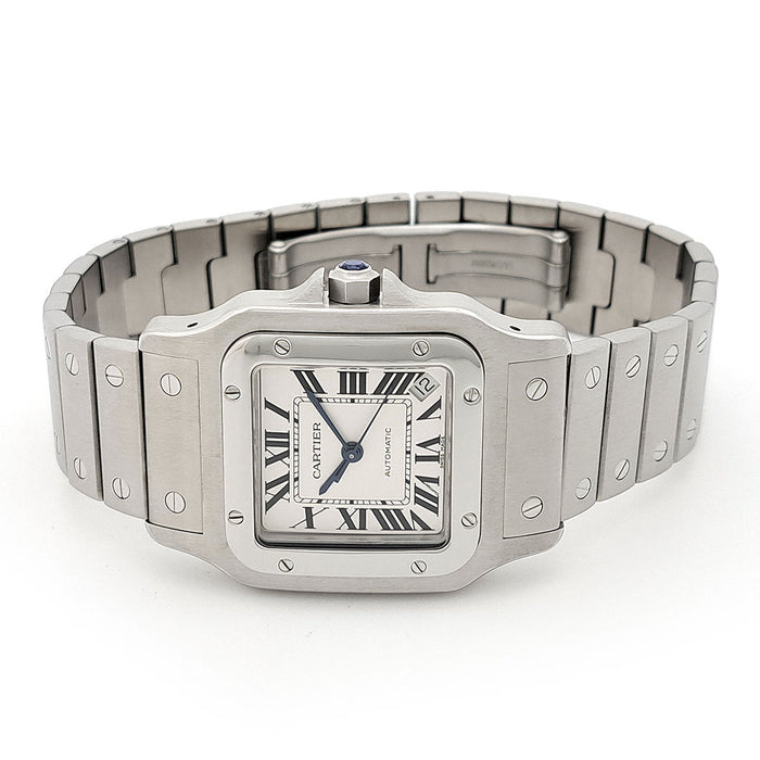 CARTIER 
Santos Galbée XL 
avec boîte et certificat