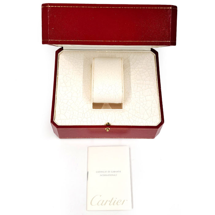 CARTIER Pasha C de Cartier Watch Overhauled With Box and Warranty Card