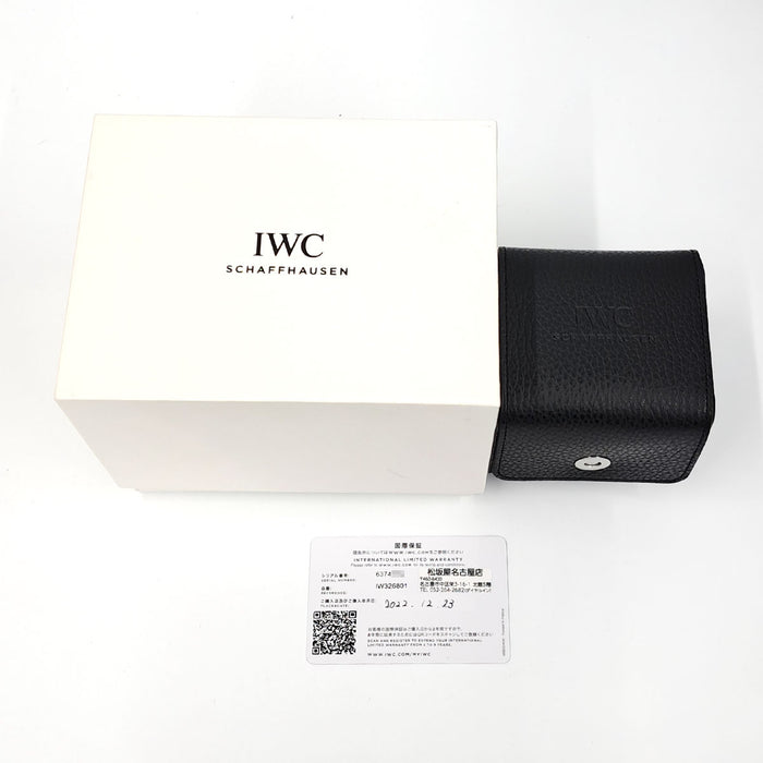 IWC 
パイロットウォッチ オートマティック スピットファイア 
箱ギャラ付