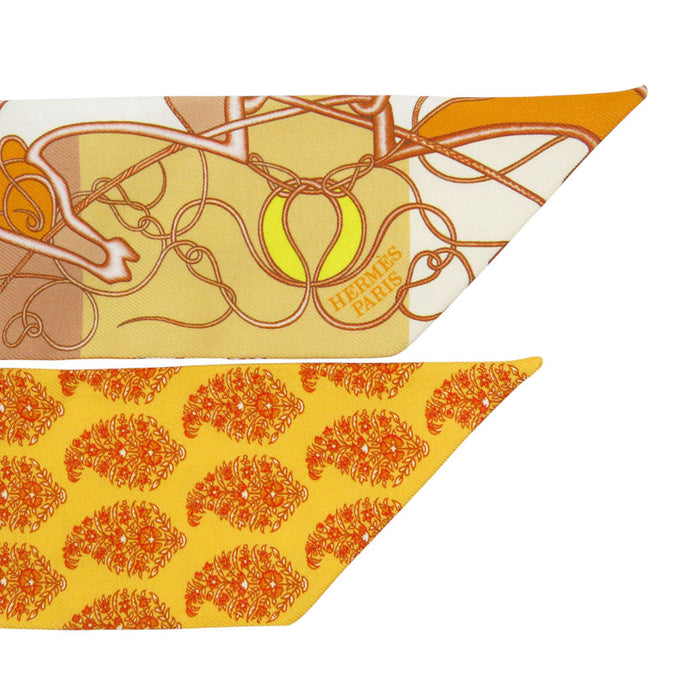 HERMES 
シルク 馬 
ツイリー Coup de Fouet au Bloc 鞭 ブロック スカーフ