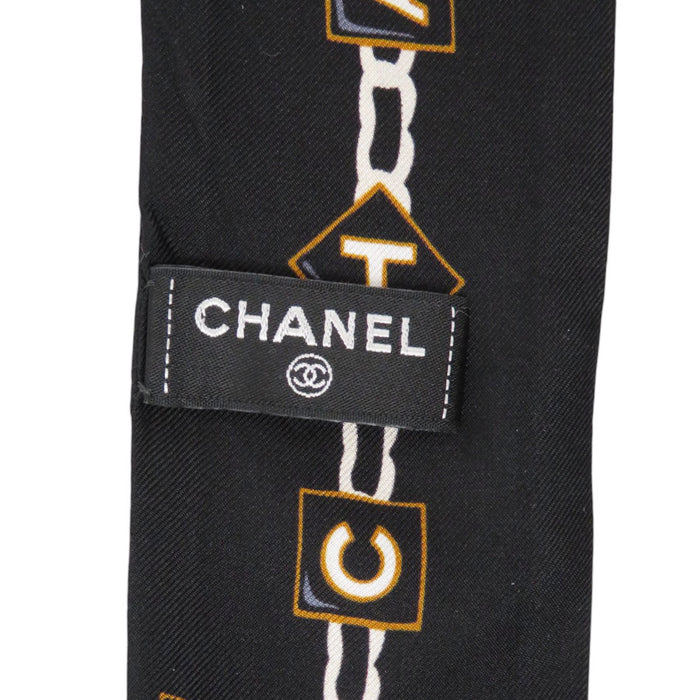 CHANEL 
COCO CC ロゴ チェーン シルク 
ココマーク カメリア スカーフ