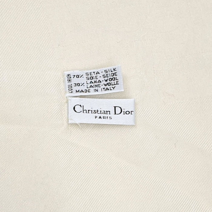 Dior 
大判 絲綢 羊毛 
Trotter 披肩