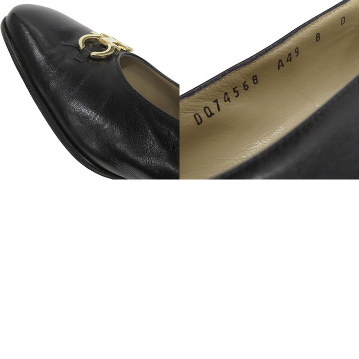 Salvatore Ferragamo 
レザー 
ガンチーニ パンプス