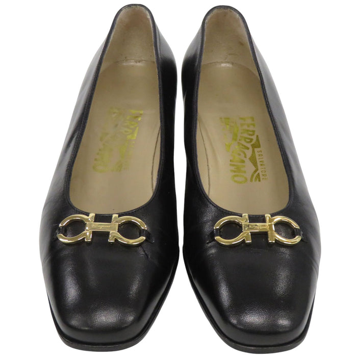 Salvatore Ferragamo
pelle
décolleté Gancini