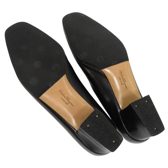 Salvatore Ferragamo 
レザー 
ガンチーニ パンプス