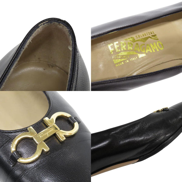 Salvatore Ferragamo 
レザー 
ガンチーニ パンプス