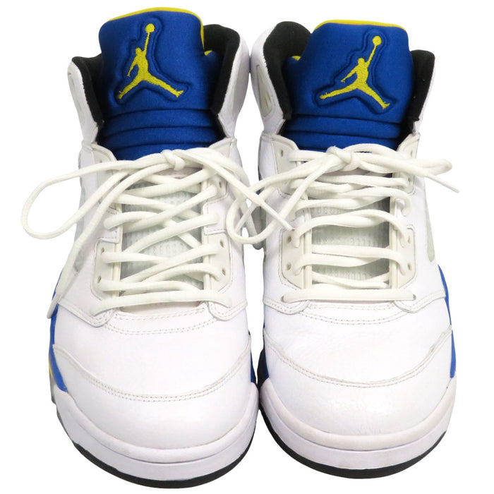 NIKE 
NIKE ロゴ 23 刺繍 レザー 
AIR JORDAN V RETRO エアジョーダン 5 レトロ スニーカー
