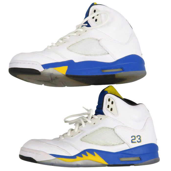 NIKE 
NIKE ロゴ 23 刺繍 レザー 
AIR JORDAN V RETRO エアジョーダン 5 レトロ スニーカー