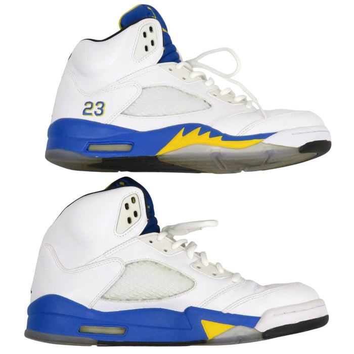 NIKE 
NIKE ロゴ 23 刺繍 レザー 
AIR JORDAN V RETRO エアジョーダン 5 レトロ スニーカー