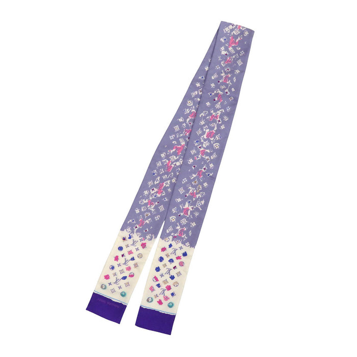 LOUIS VUITTON 
LV seta 
bandana monogramma splash sciarpa