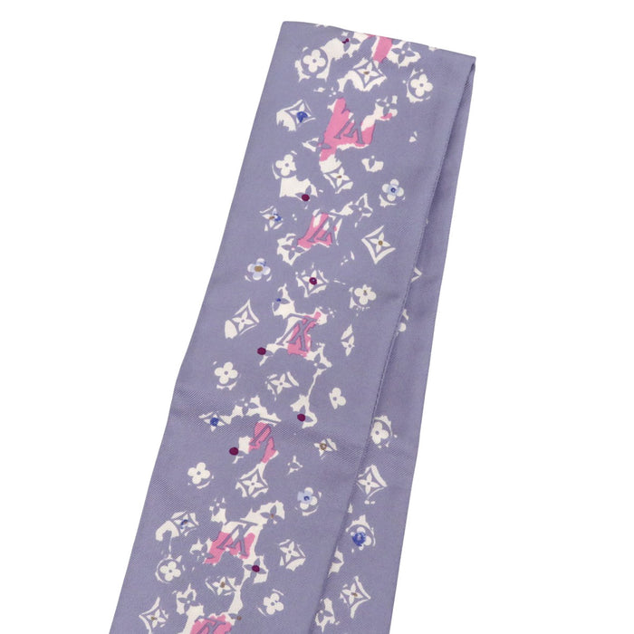 LOUIS VUITTON 
LV seta 
bandana monogramma splash sciarpa