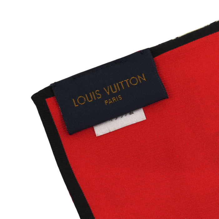 LOUIS VUITTON 
LV シルク 
バンドー トランク スカーフ 
モノグラム
