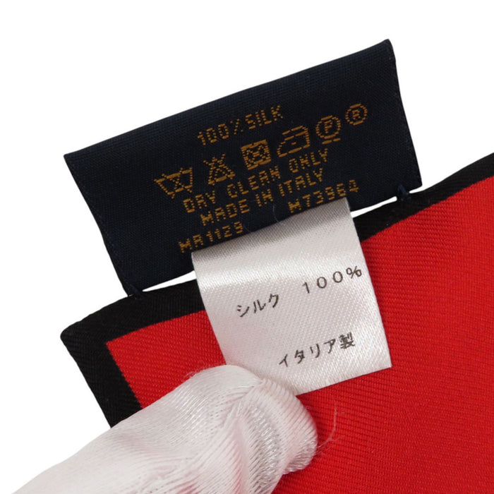 LOUIS VUITTON 
LV シルク 
バンドー トランク スカーフ 
モノグラム