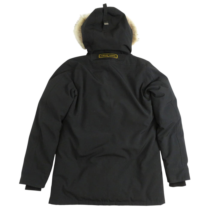 CANADA GOOSE 
ワッペン フード コヨーテ 
ファー ダウンジャケット