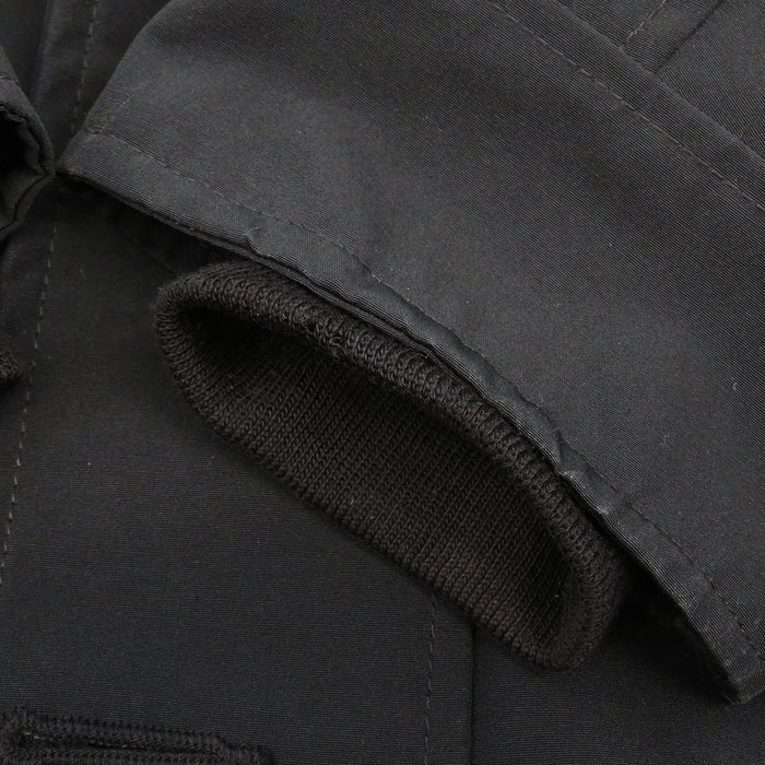 CANADA GOOSE 
ワッペン フード コヨーテ 
ファー ダウンジャケット