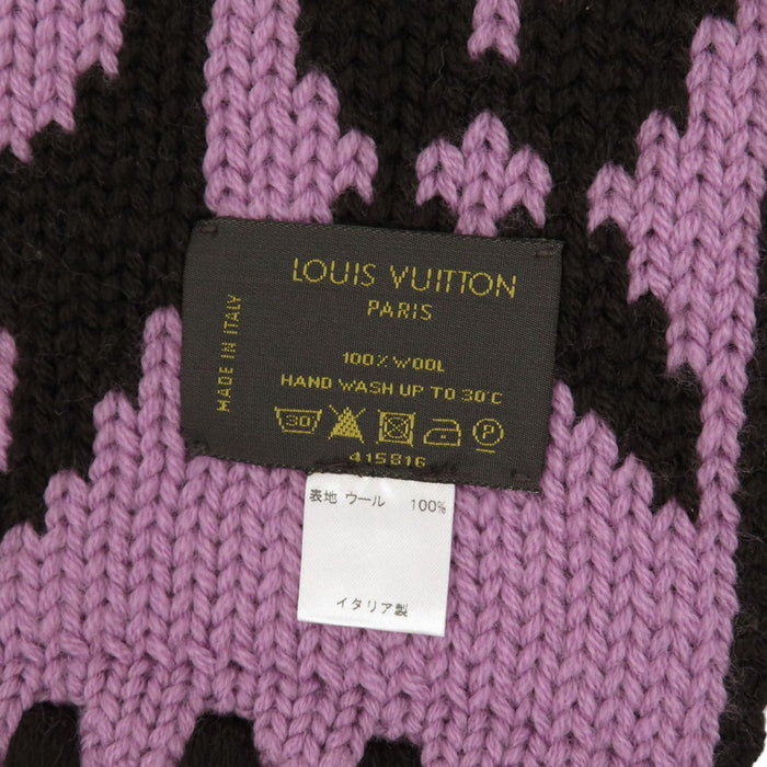 LOUIS VUITTON 
LV ウール 
エシャルプ グラン フロア マフラー 
モノグラム