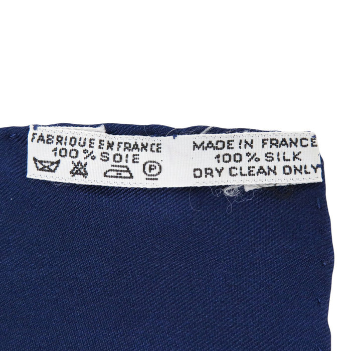 HERMES 
シルク 大判 
カレ 90 Poste et Cavalerie サーベル飾り袋 スカーフ