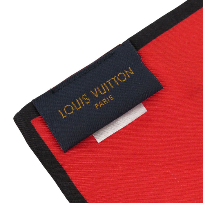 LOUIS VUITTON 
LV シルク 
バンドー トランク スカーフ 
モノグラム